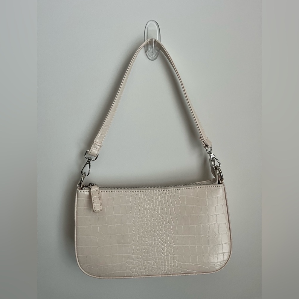 NIUEIMEE ZHOU - Ivory/Tan Shoulder Bag/Purse